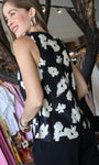 Printed Sleeveless Blouse