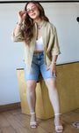 Washed Relaxed Long Sleeve Shirt