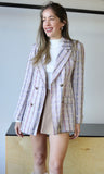 Lilac Tweed Blazer