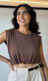 Elastic Waist Top