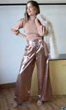 Rose Gold Sequin Pants