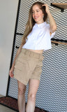 Cargo Mini Skirt