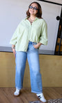 Oversized Button Down Collared Shirt