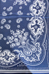 Light Paisley Design Square Bandana Scarf