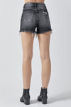 High Rise Distressed Shorts