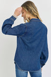 Shirring Sleeve Relaxed Fit Shirts