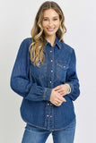 Shirring Sleeve Relaxed Fit Shirts