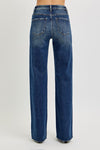 High Rise Straight Jeans