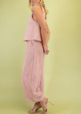 Jumpsuit With Shoulder Tie