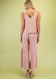 Jumpsuit With Shoulder Tie