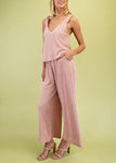 Jumpsuit With Shoulder Tie