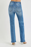 High Rise-Straigh Jeans