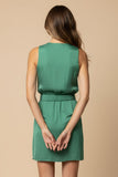 Sleeveless Cowl Neck Mini Dress