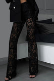 Sheer Lace Pants