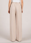 Lawn Linen Wide Leg Easy Fit Trousers