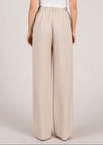 Lawn Linen Wide Leg Easy Fit Trousers