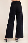 High Waist Wide Leg Pocket Pants