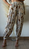 Flower Print Pants