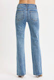 High Rise Straight Jeans