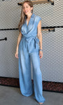 Denim Blue Jumpsuit
