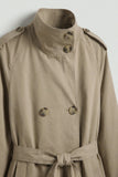Double-button Trench Coat