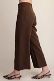 Colette Cropped Wide-leg Stretchy Pants