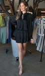 Smocked Hem Sleeve Dress