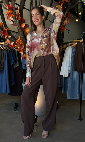 Button Down Oversized Shirt
