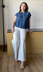 Pocket Flap Button Down Shirt