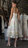 Floral Sleeveless Midi Dress