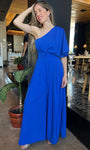 One Shoulder Wide Leg Jumpsuit