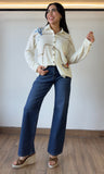 Western Embroidered Button Down Shirt