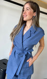 Sleeveless Blazer