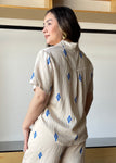 Graphic Print Blouse