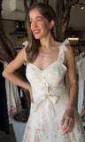 Floral Sleeveless Midi Dress