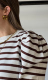 Stripe Sweater Top
