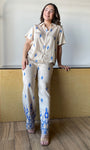 Graphic Print Blouse