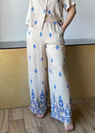 Graphic Print Pants