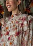 Floral Ruffle Sleeve Addison Blouse