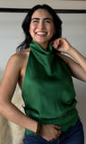 Lace Halter Blouse