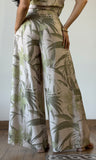 Palm Printed Pants