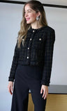 Black Tweed Blazer