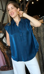 Navy Button Down Shirt