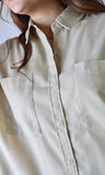 Washed Relaxed Long Sleeve Shirt