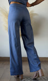 Denim Style Formal Pants