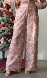 Jacquard Print Pants