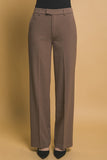 Solid Formal Long Pants
