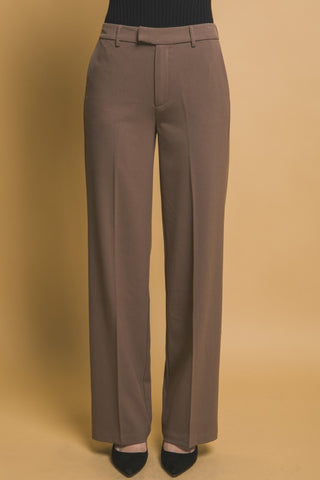 Solid Formal Long Pants