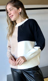 Colorblock Sweater