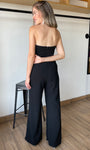 Floral Patch Attached Jumpsuits